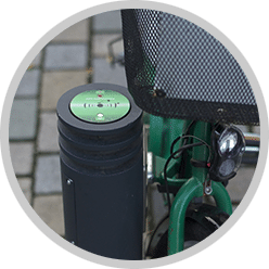 Voyant vert fixe et bip de confirmation